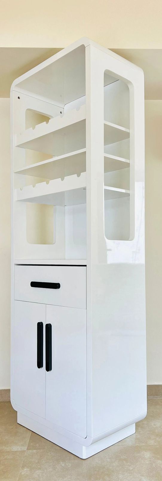 Jodha furniture  white bar cabinet - Image 4